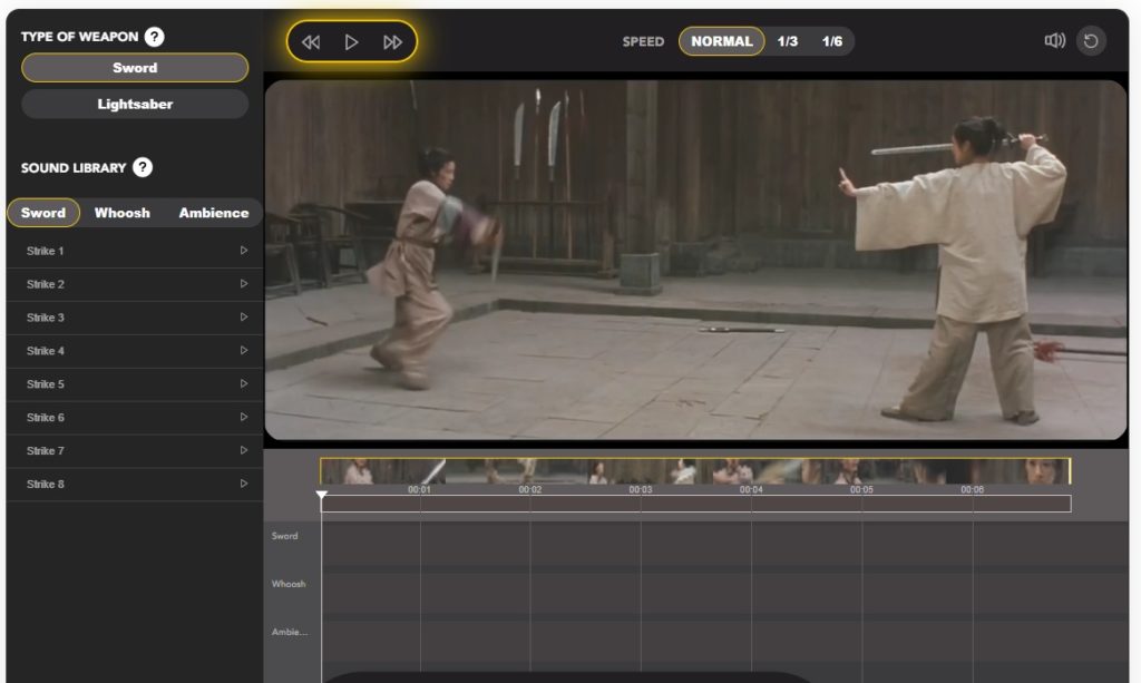 Video Production Using Audio AI Automatic Insertion Sound Effects