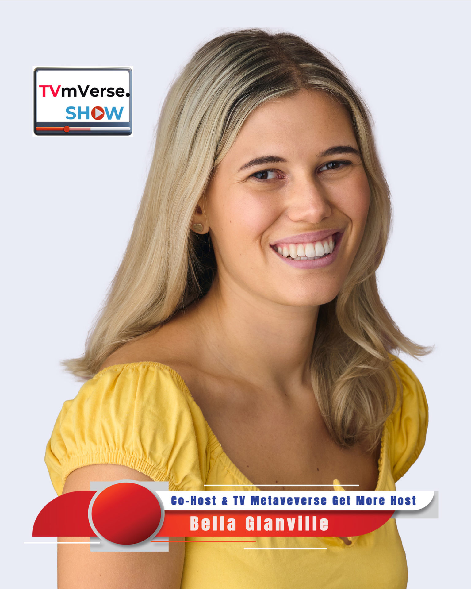 Bella Glanville TV Metaverse Show Co-Host 