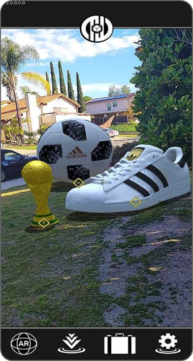 Extended Reality XR Advertising Media