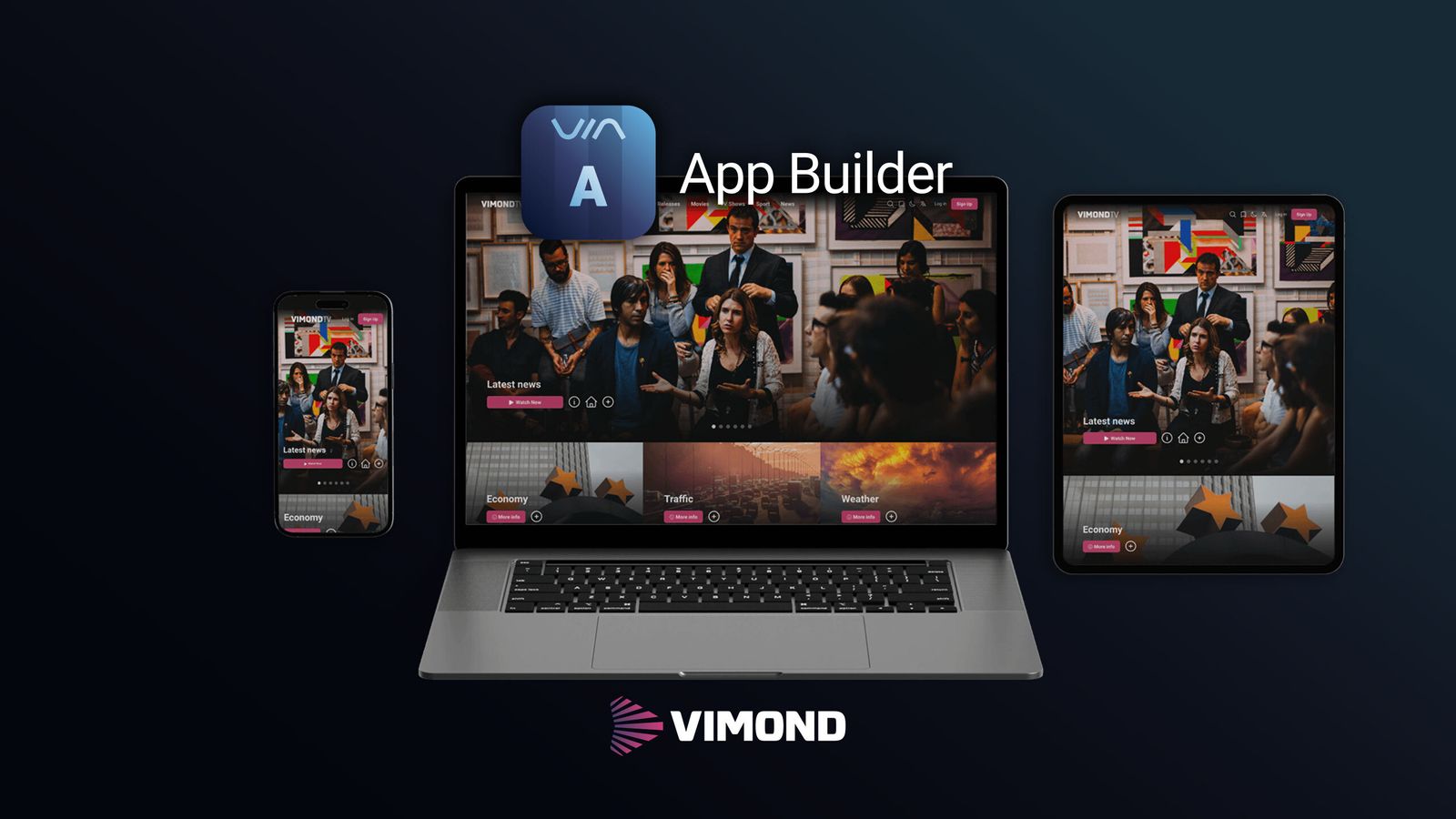 Vimond VIA Video App Builder