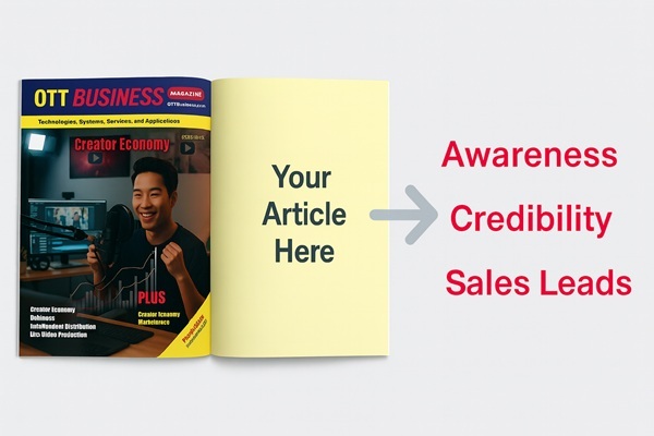 OTT Business Magazine IBC Sep 2025 Edition Article Submission