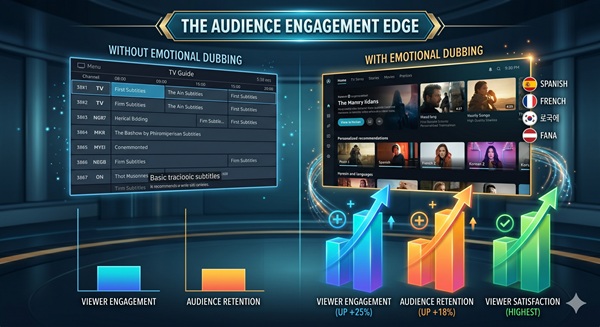 Smart Emotional Dubbing and Voice Over Solutions